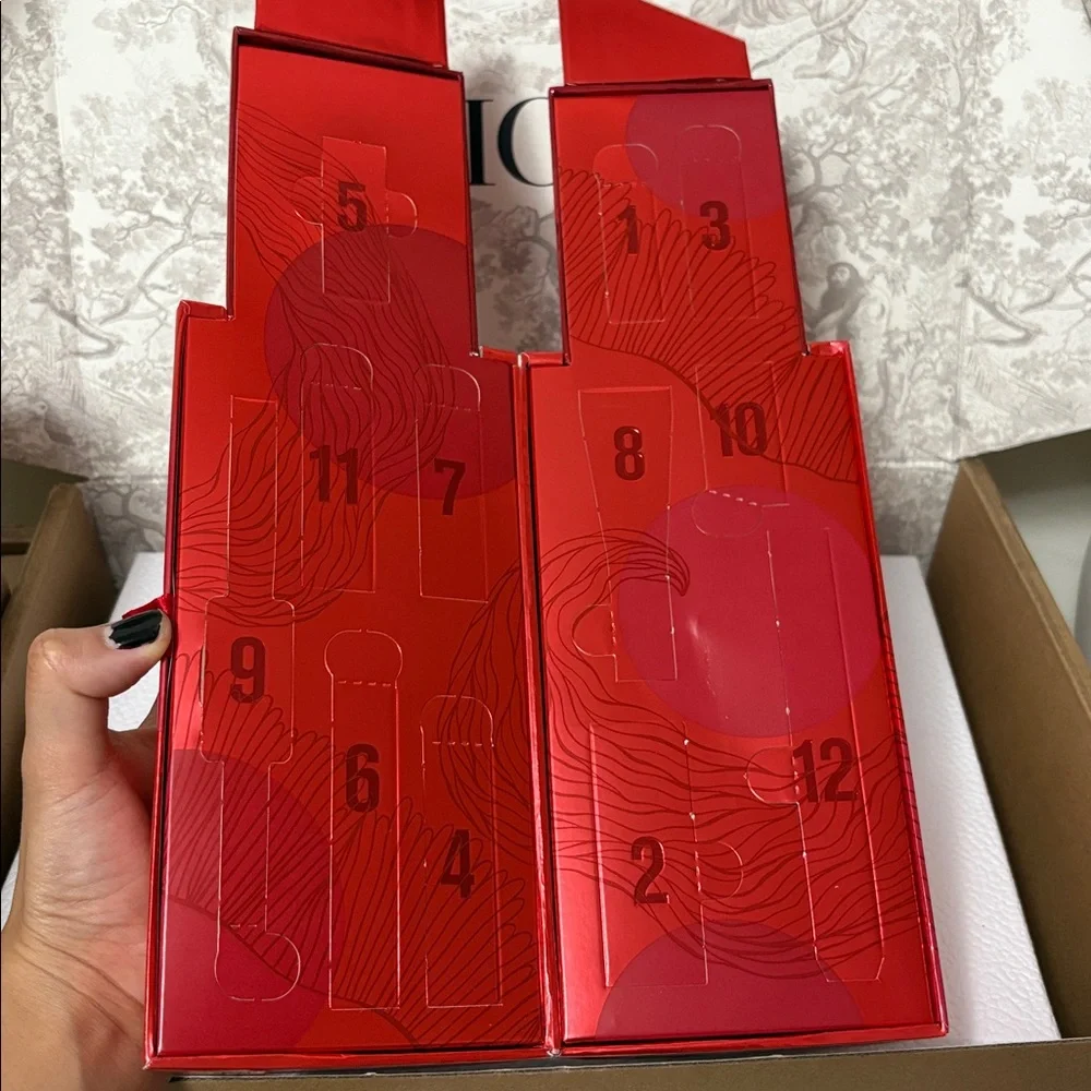 Macys 2025 EMPTY 12 Drawer Advent Calendar Box